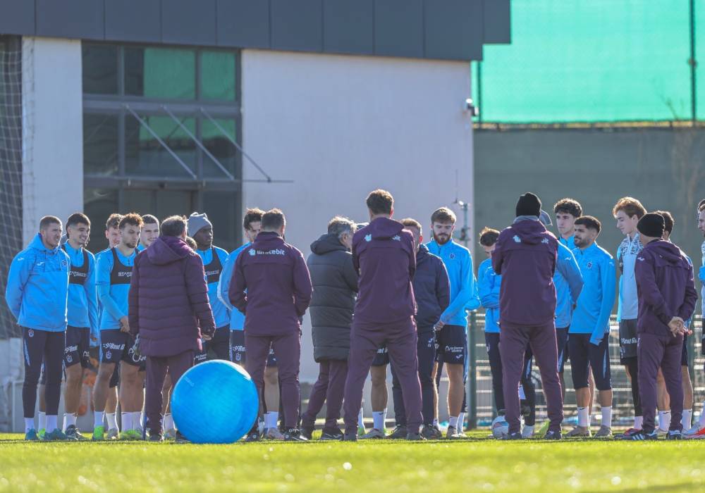 Trabzonspor’da Samsunspor maçı hazırlıkları sürüyor