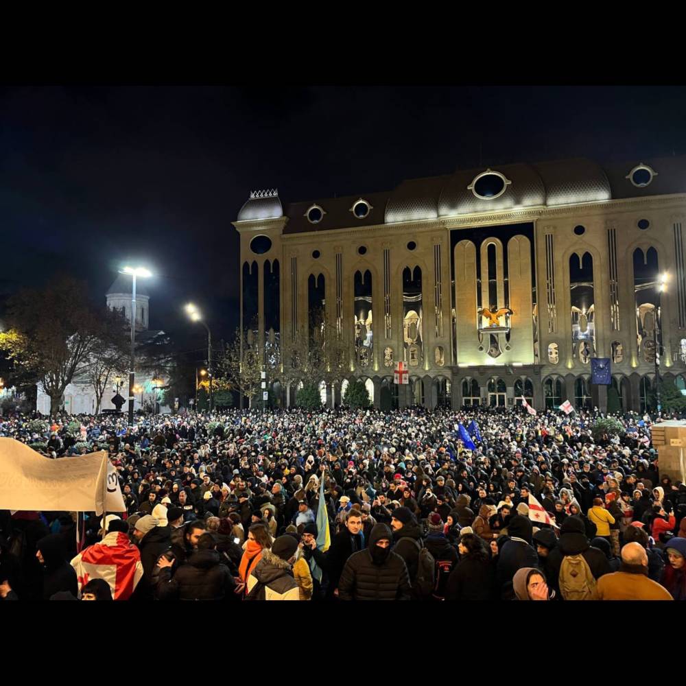 Gürcistan'da protestolar sürüyor