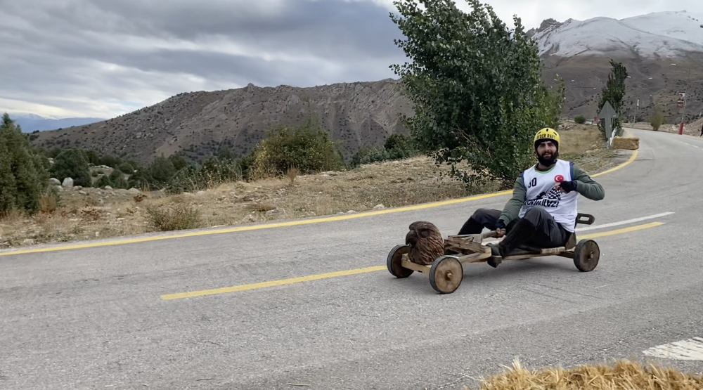 FormuLaz yarışları Erzincan Ergan Dağı Kayak Merkezi'nde yapıldı