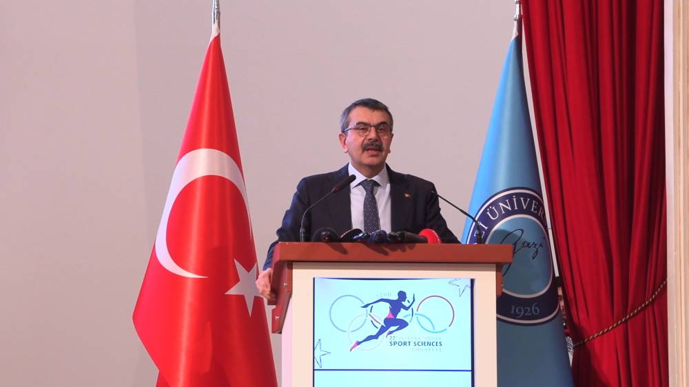 Bakan Tekin: Çocukların sportif yeteneklerine göre eğitim almalarını sağlayacağız