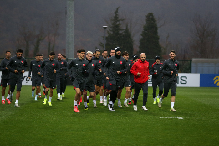 Ay-yıldızlılar, Galler maçının hazırlıklarını sürdürdü