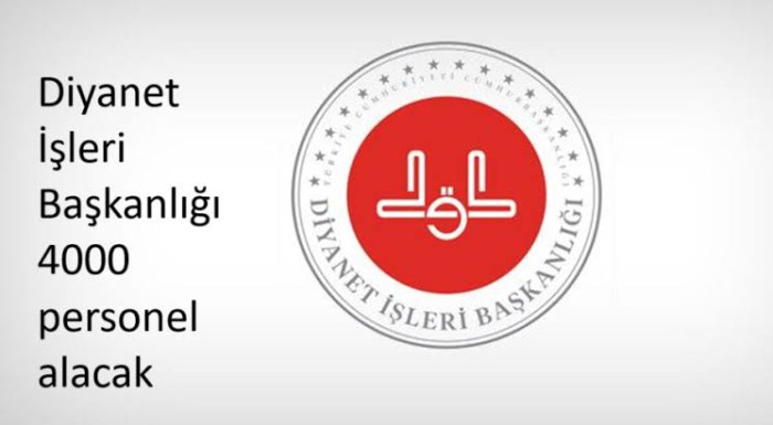 Diyanet İşleri Başkanlığı 4 bin sözleşmeli personel alacak