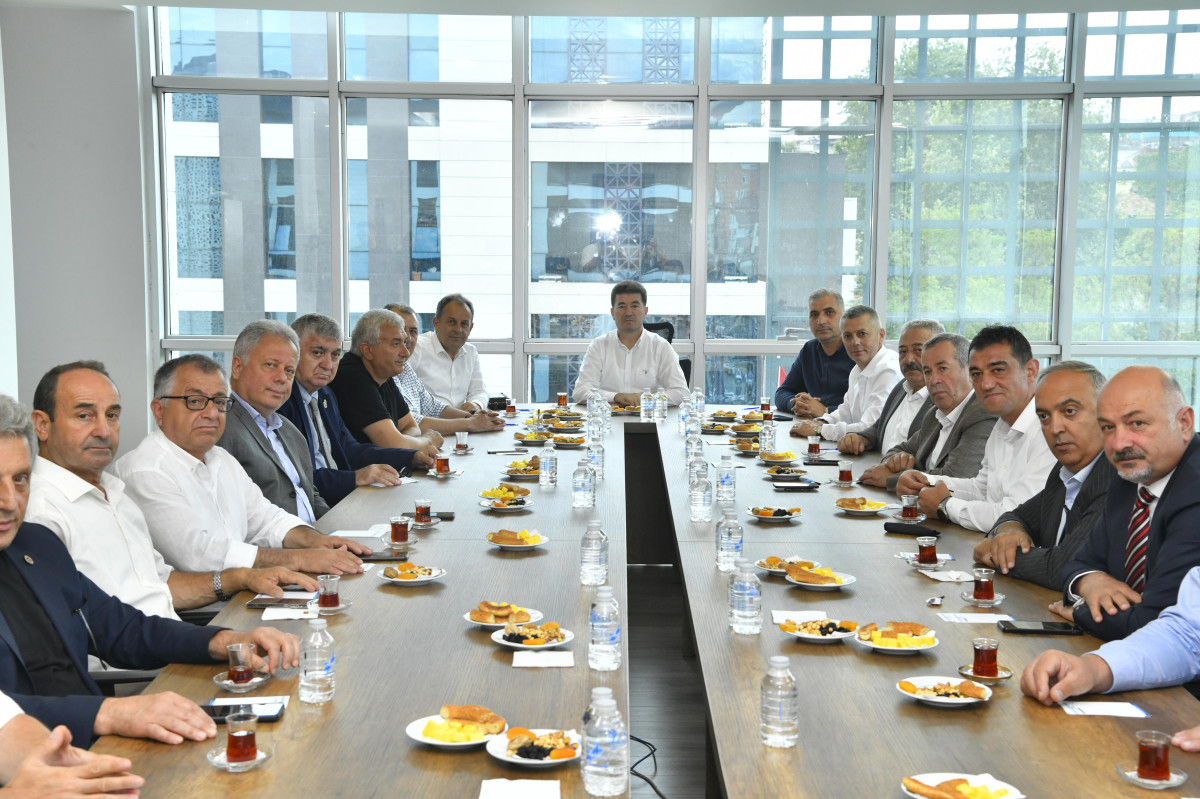 Doğu Karadeniz’deki CHP’li Belediye Başkanları, Başkan Kaya’nın misafiri oldu