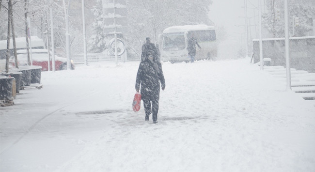 Tokat'ta okullara 1 gün 'kar' tatili