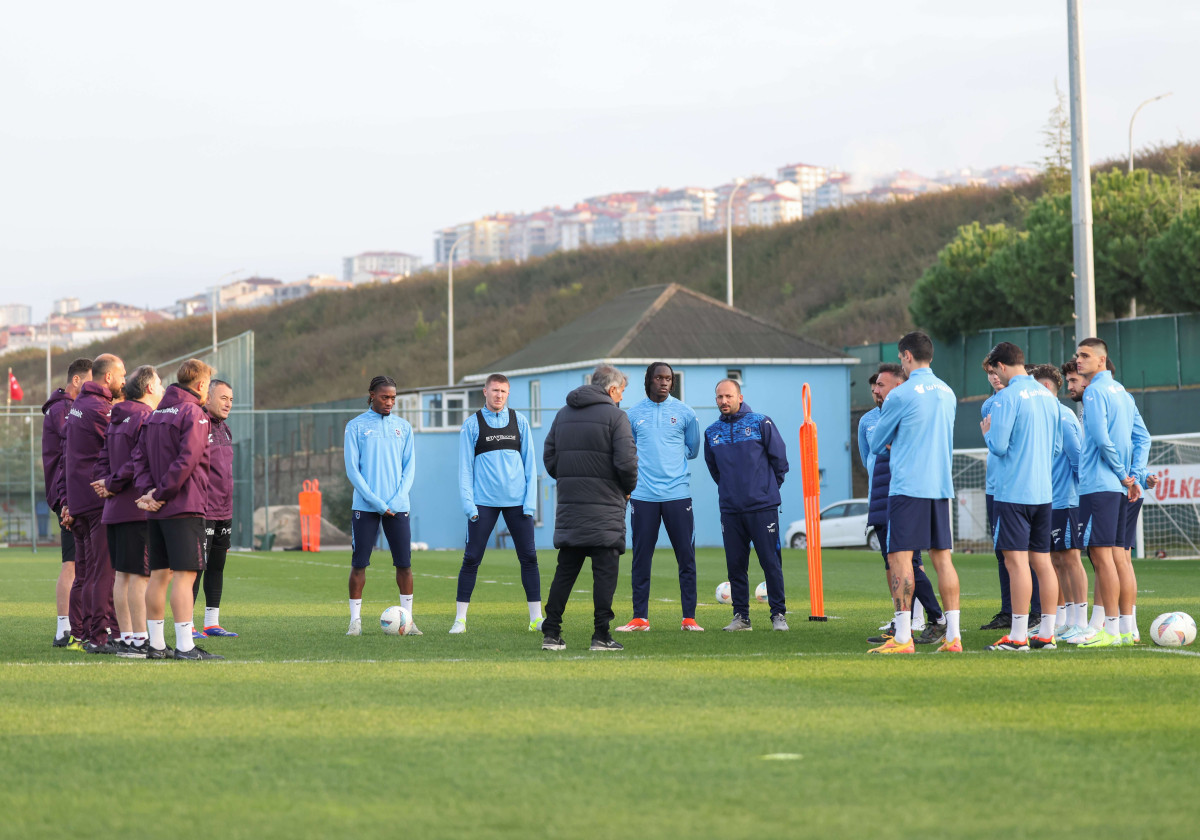 Trabzonspor, Adana Demirspor maçı hazırlıklarına başladı