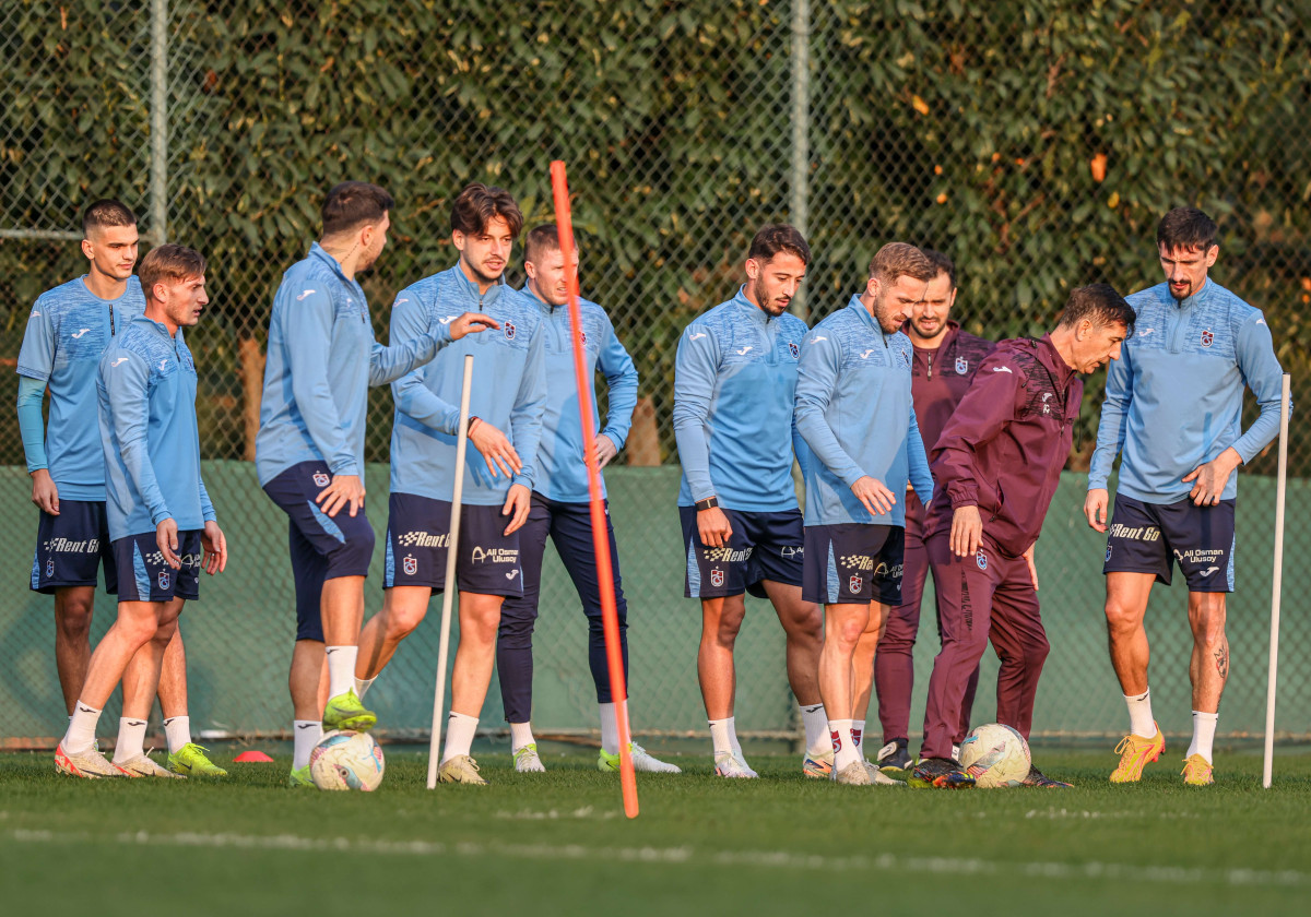 Trabzonspor, Adana Demirspor maçı hazırlıklarına devam ediyor