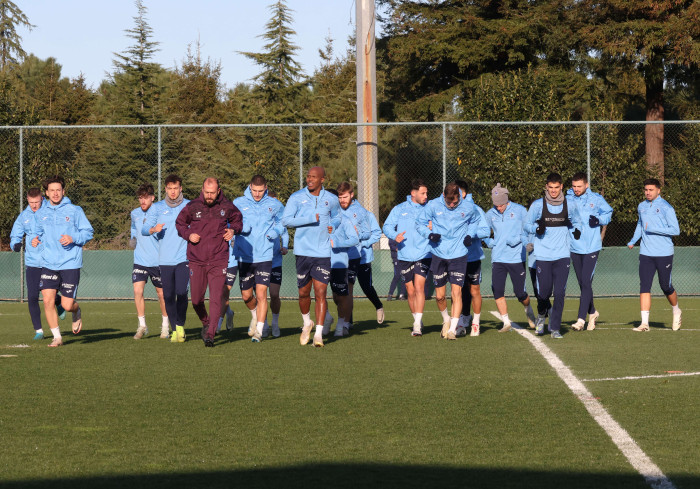 Trabzonspor, Alanyaspor ZTK maçı hazırlıklarını tamamladı