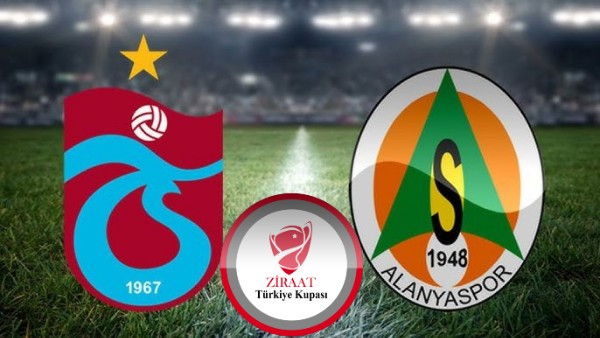 Trabzonspor, Alanyaspor ZTK maçı ilk 11'leri açıklandı