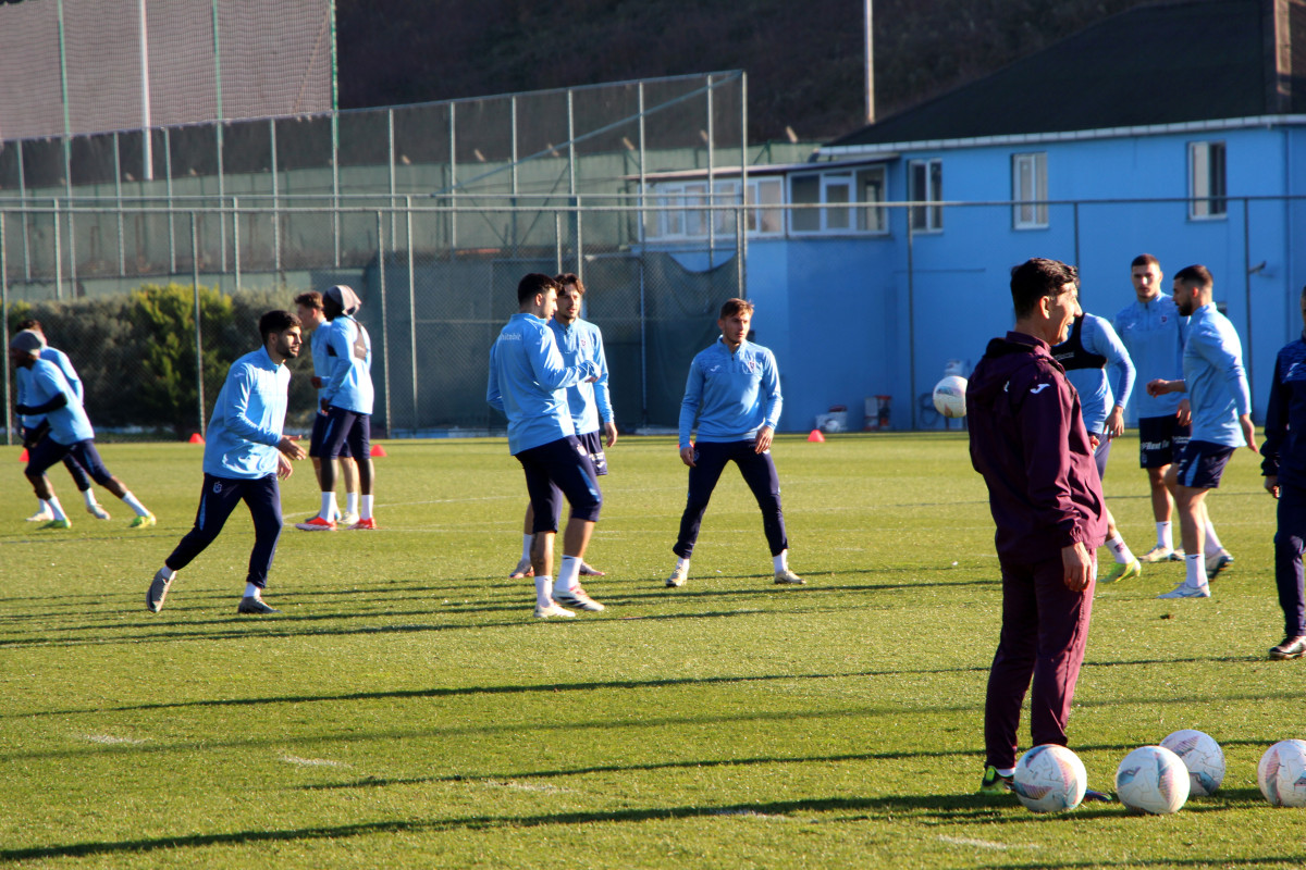 Trabzonspor, Antalyaspor maçının hazırlıklarını sürdürdü