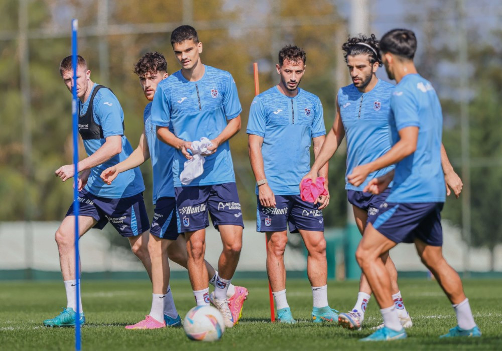 Trabzonspor, Başakşehir maçı hazırlıklarına yarın devam edecek