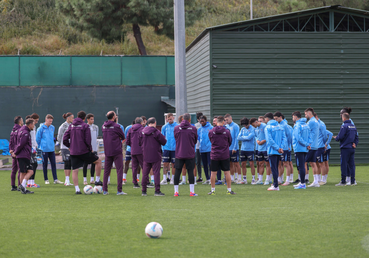 Trabzonspor, Göztepe maçı hazırlıklarına başladı