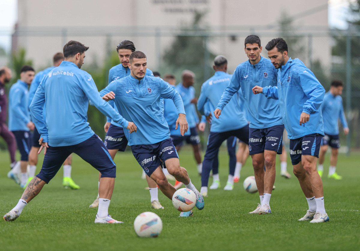 Trabzonspor, Göztepe maçı hazırlıklarını tamamladı