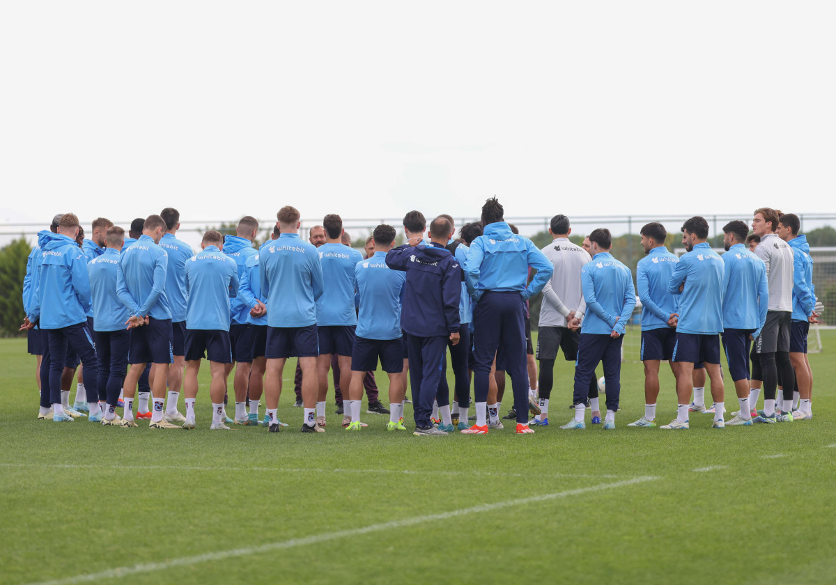 Trabzonspor, Göztepe maçına Savunma ve hücum çalıştı