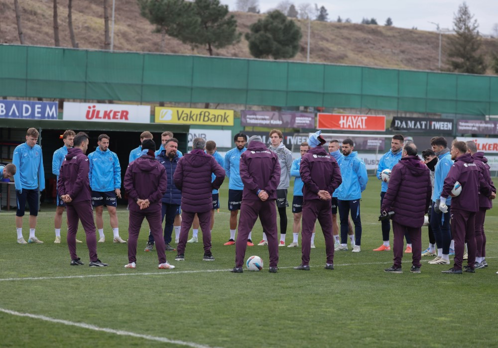 Trabzonspor, Hatayspor maçı hazırlıklarına devam ediyor