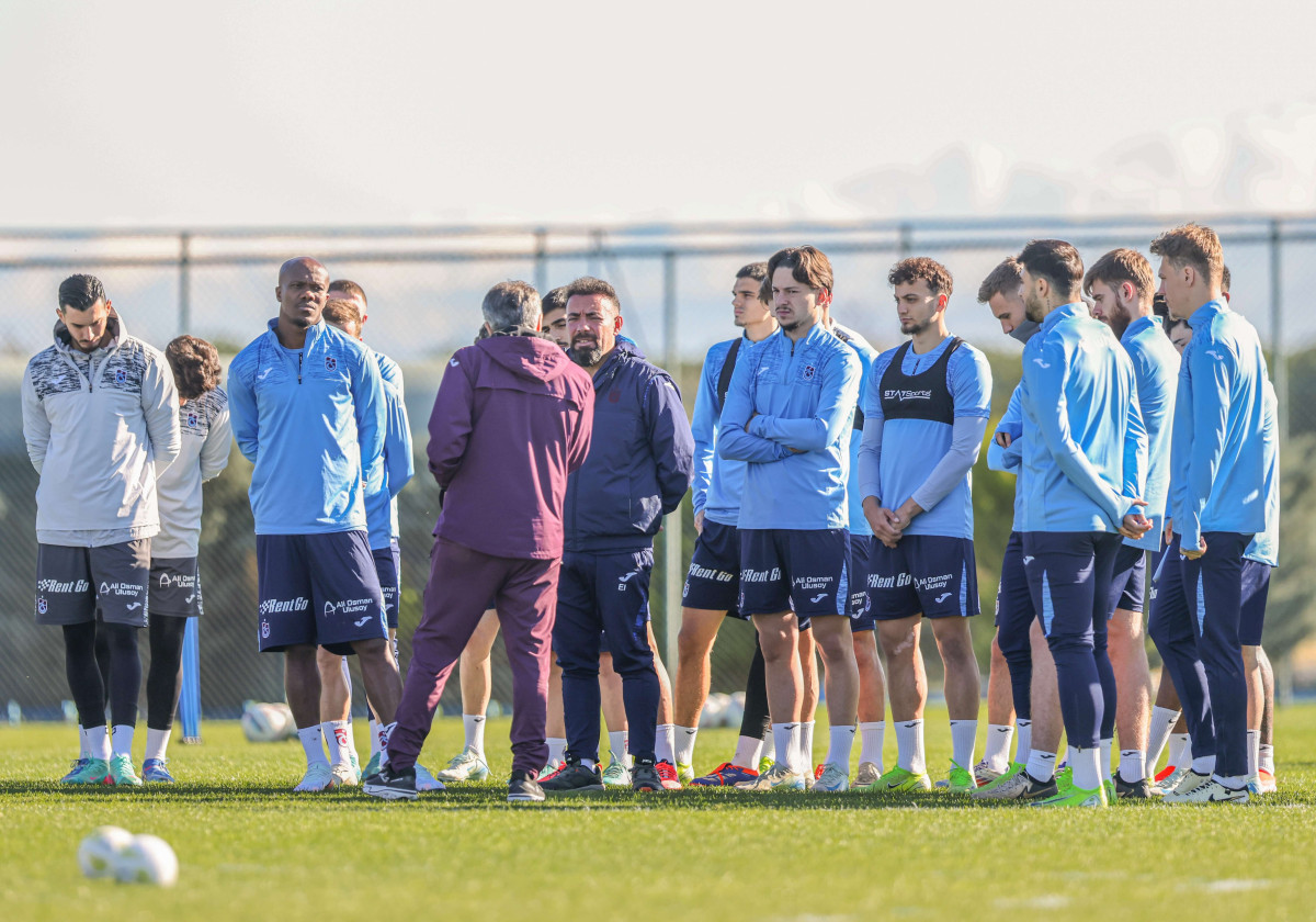 Trabzonspor, Kasımpaşa maçı hazırlıklarını taktik çalışarak sürdürdü