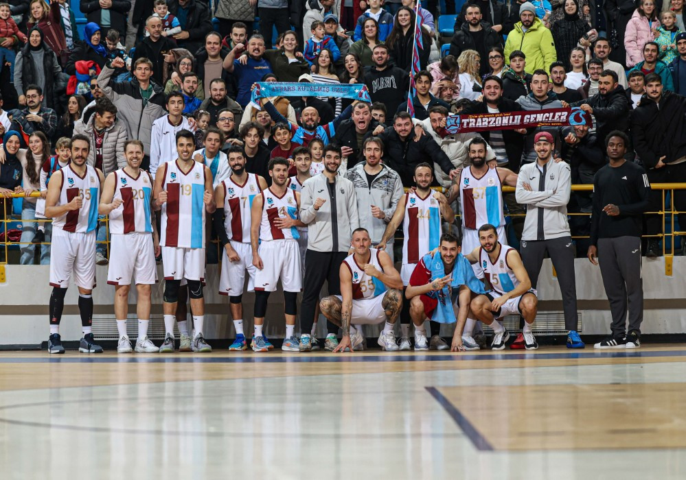 Trabzonspor seriyi 10'a çıkardı! Trabzonspor 88-62 Kapaklı Spor