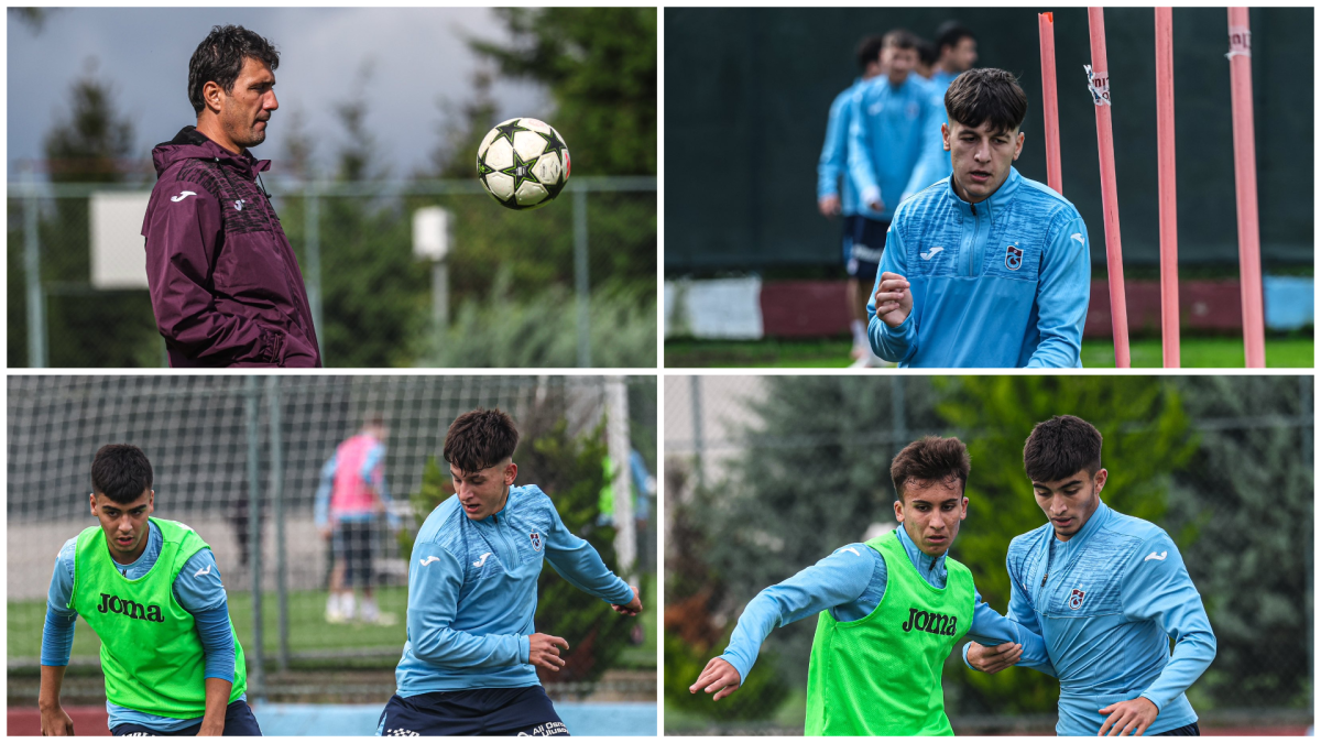 Trabzonspor U19, Buducnost Podgorica UEFA maçı hazırlıklarına başladı