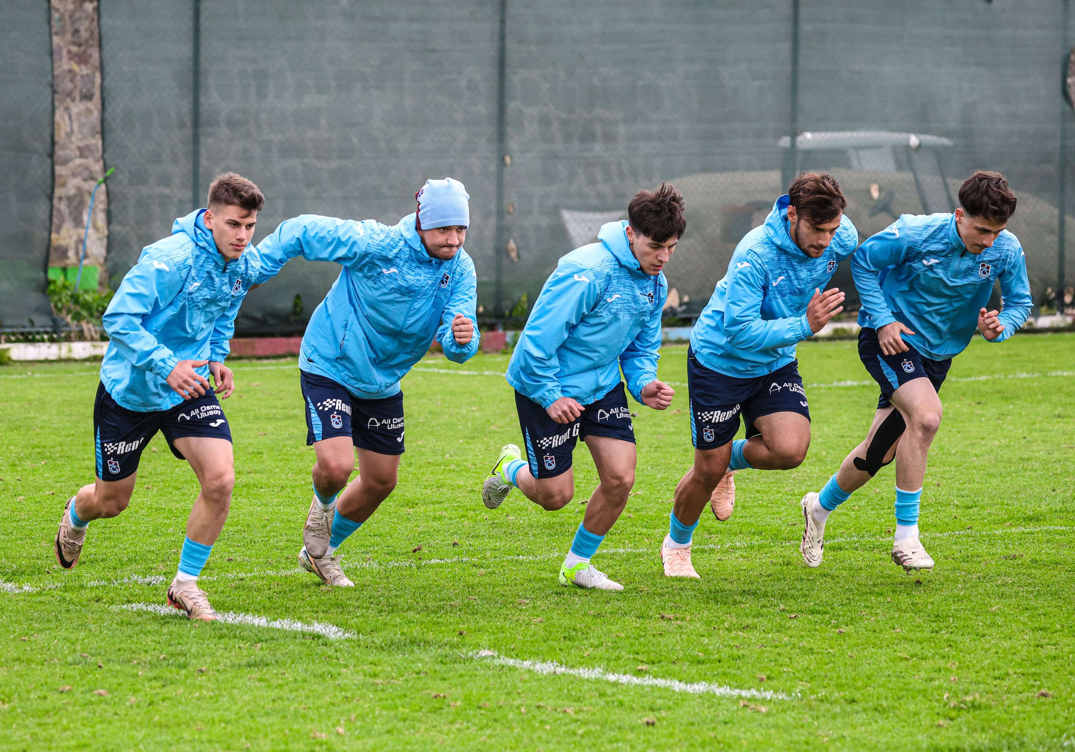 Trabzonspor U19, Salzburg maçı hazırlıklarına başladı