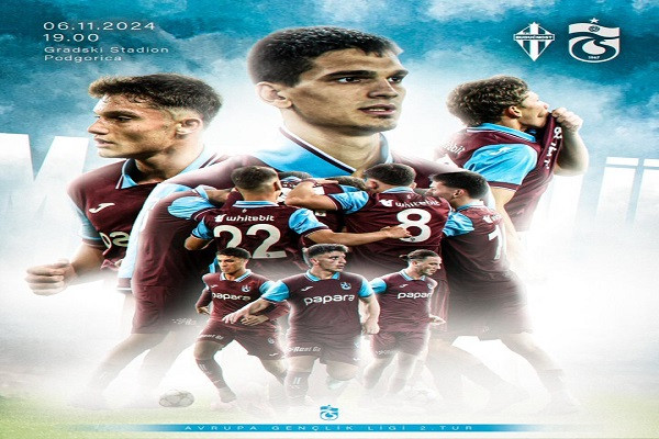 Trabzonspor, UEFA Gençler Liginde tur için Buducnost ile karşılaşıyor