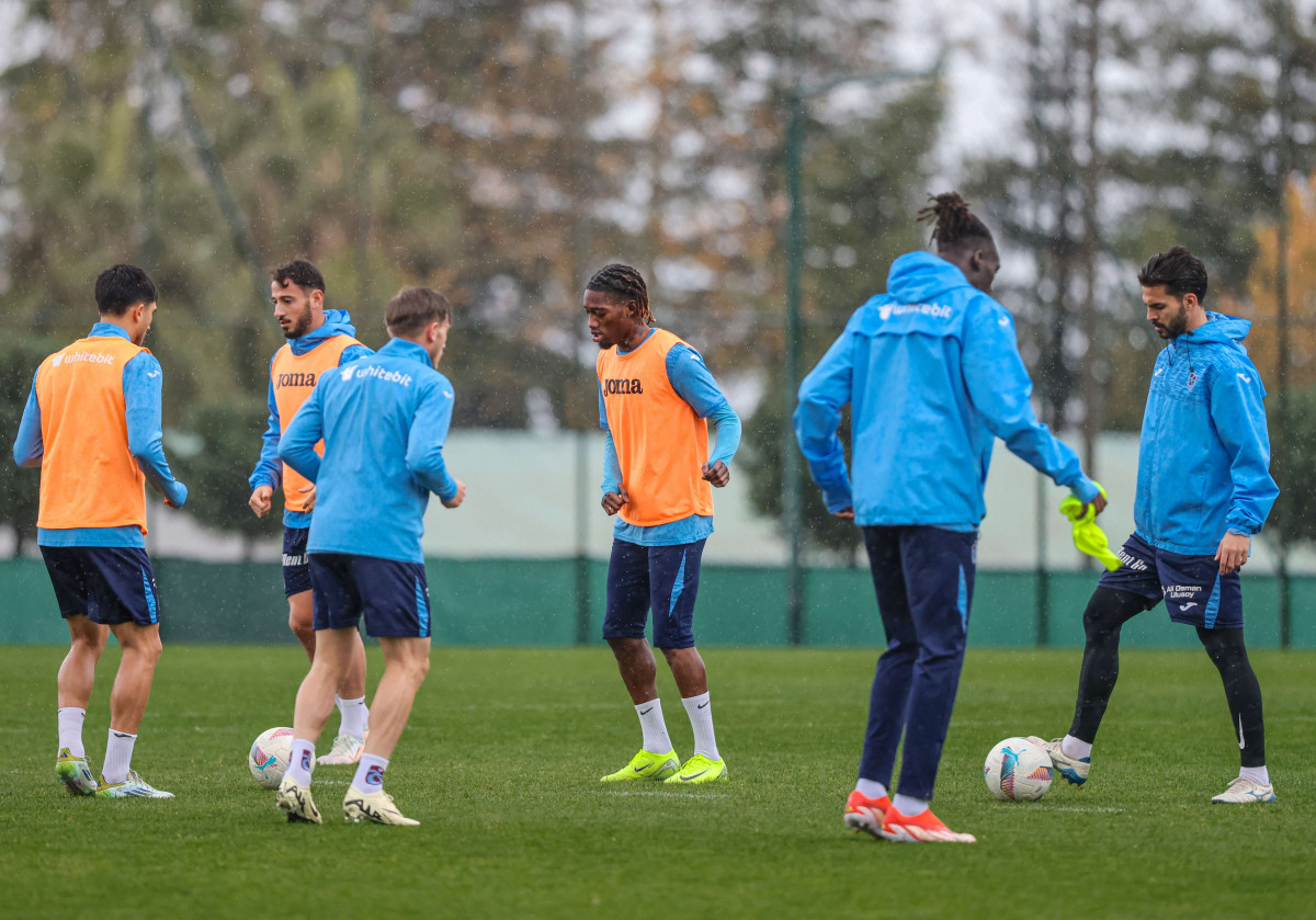 Trabzonspor'da Adana Demirspor maçı hazırlıkları sürüyor