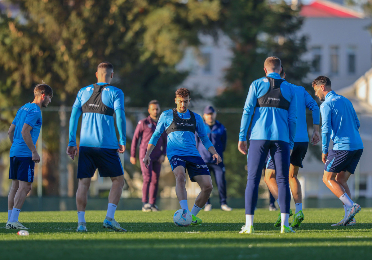 Trabzonspor'da Adana Demirspor maçı hazırlıkları sürüyor