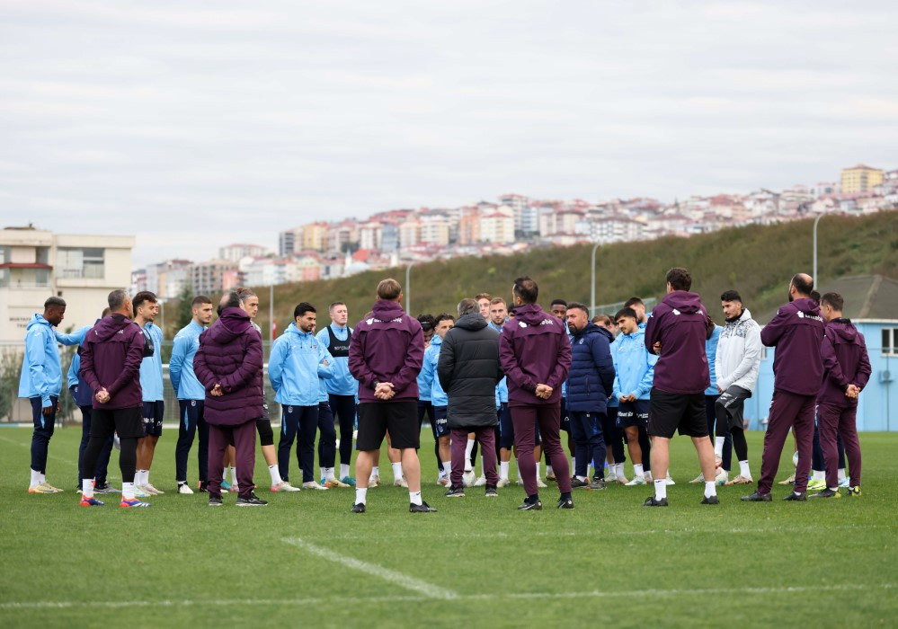 Trabzonspor'da izin bitti Adana Demirspor mesaisi bugün başlıyor