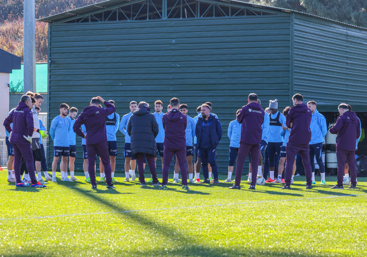 Trabzonspor'da Kasımpaşa maçı hazırlıkları sürüyor