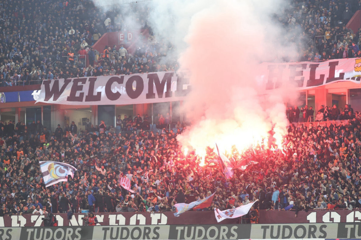 Trabzonspor'dan Şenol Güneş temalı Narin! koreografi