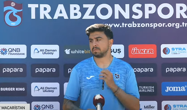 Trabzonspor'un yeni transferi Ozan Tufan açıklamalarda bulundu