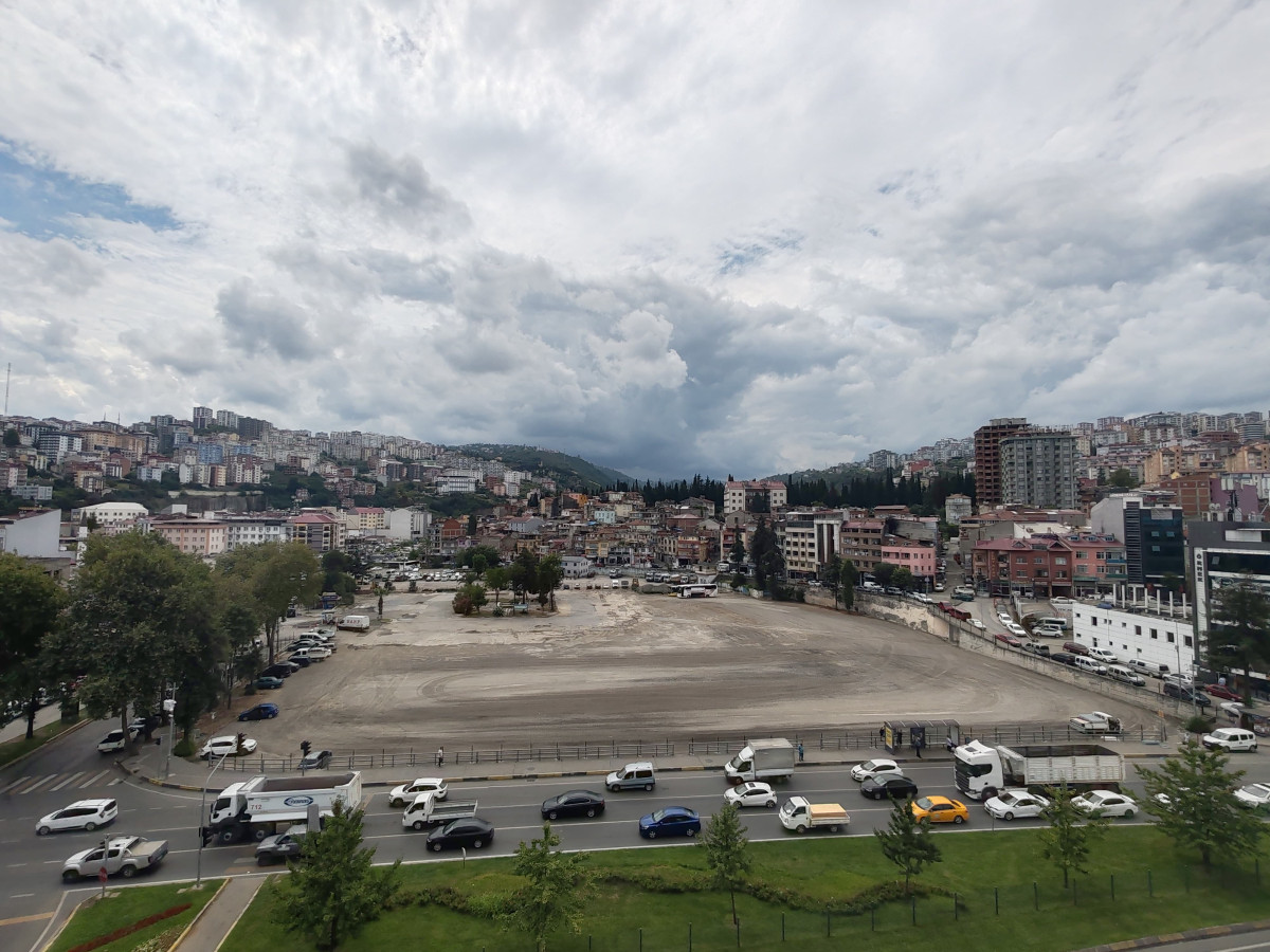 Trabzon'un eski otogarı otopark oldu